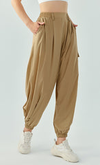 Pantalones deportivos casuales sueltos de moda para mujer, UWL668