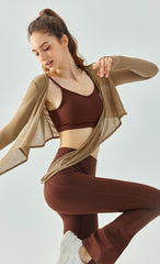 Mantón de yoga suelto con capucha | CTL124 