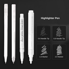 Highlighter Pen White for Drawing and Mark | AP021