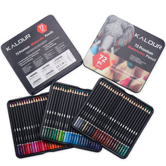 Watercolor Pencils Art Supplies 72 Colors | AP007