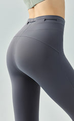 High Waisted Drawstring Flared Pants Sports Pants | UWL217