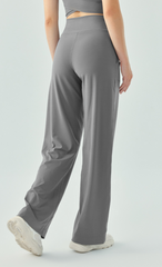 Pantalones deportivos de cintura alta con cordón | UWL252 