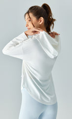 Camiseta deportiva manga larga, S-XL, CTL095