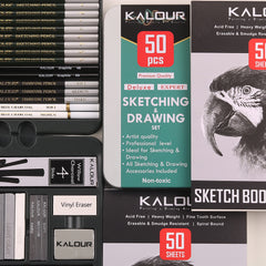 Sketch Kit Pencils 52 Pcs | AP018
